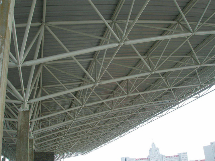 凌源学院体育场网架工程